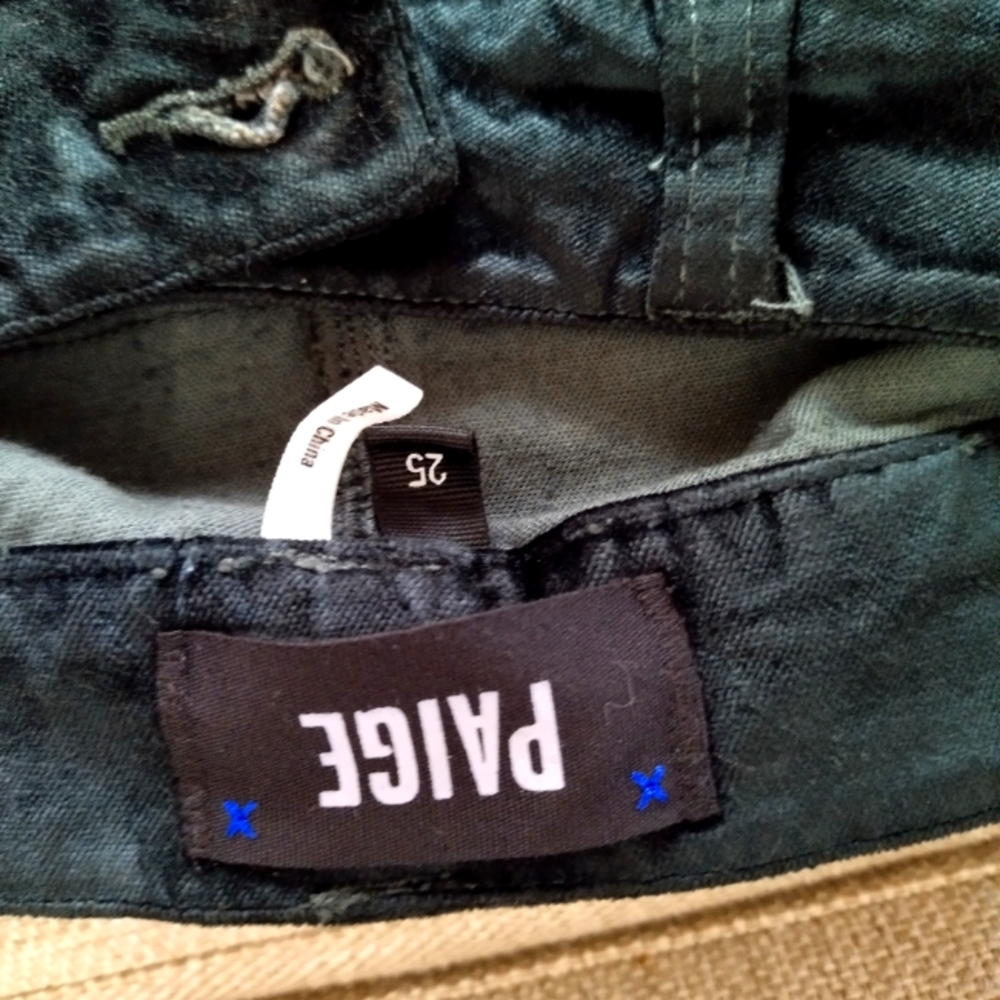 Two pairs of Page jeans.